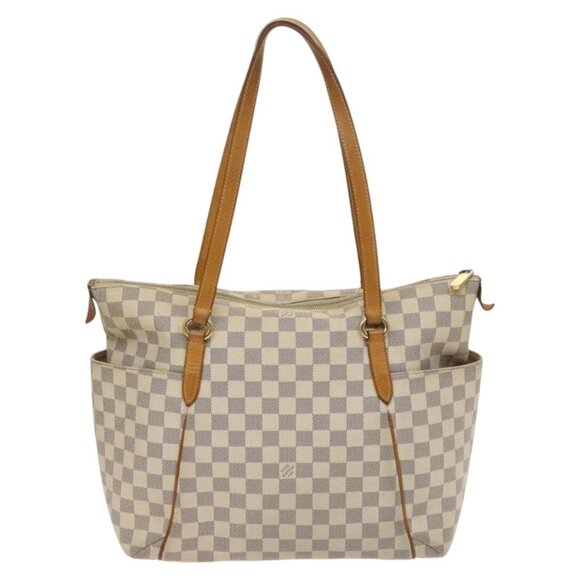 LOUIS VUITTON Damier Azur Totally MM Tote Bag N51262 LV Auth 126221 - Picture 2 of 16